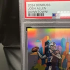 2024 Panini Donruss Josh Allen Downtown #2 SSP/Case Hit Buffalo Bills - Regular - Image 12