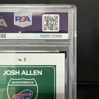 2024 Panini Donruss Josh Allen Downtown #2 SSP/Case Hit Buffalo Bills - Regular - Image 3