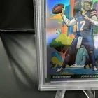 2024 Panini Donruss Josh Allen Downtown #2 SSP/Case Hit Buffalo Bills - Regular - Image 9