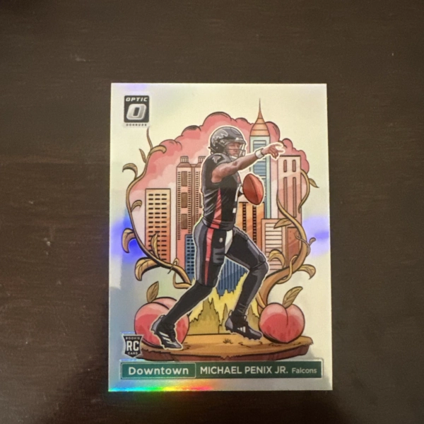 2024 Panini Donruss Optic Michael Penix Jr Downtown RC #14 SSP Case Hit