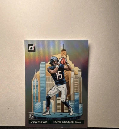 2024 Panini Donruss - Downtown! Rome Odunze #15 (RC)