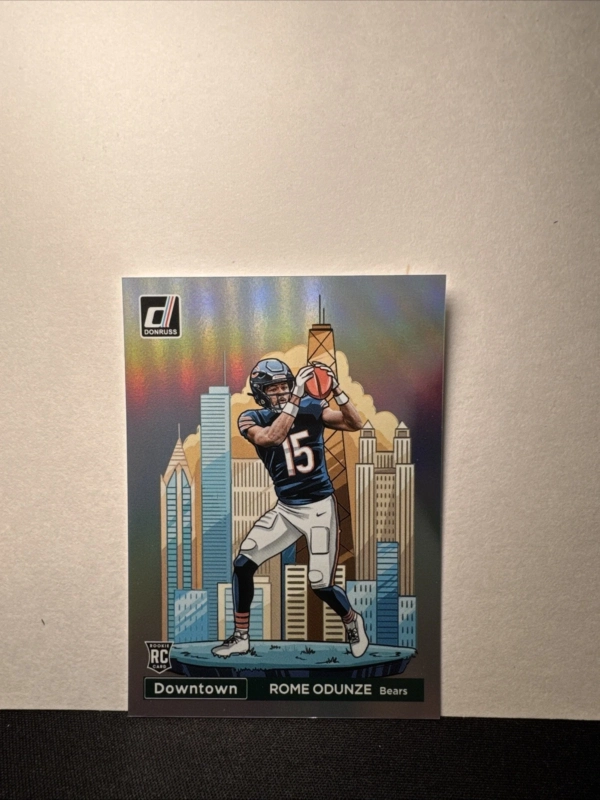 2024 Panini Donruss - Downtown! Rome Odunze #15 (RC)