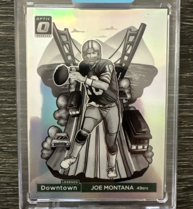 2024 Panini Donruss Optic Downtown Legends Joe Montana San Francisco 49ers SSP