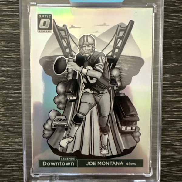 2024 Panini Donruss Optic Downtown Legends Joe Montana San Francisco 49ers SSP