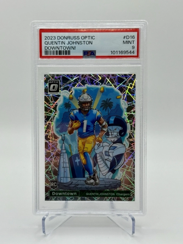 2023 Panini Donruss Optic - Downtown Quentin Johnston #D-16 (RC)
