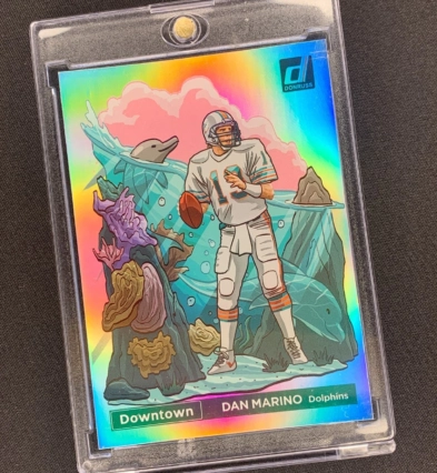 2023 Panini Donruss Downtown Dan Marino #D-8 Dolphins