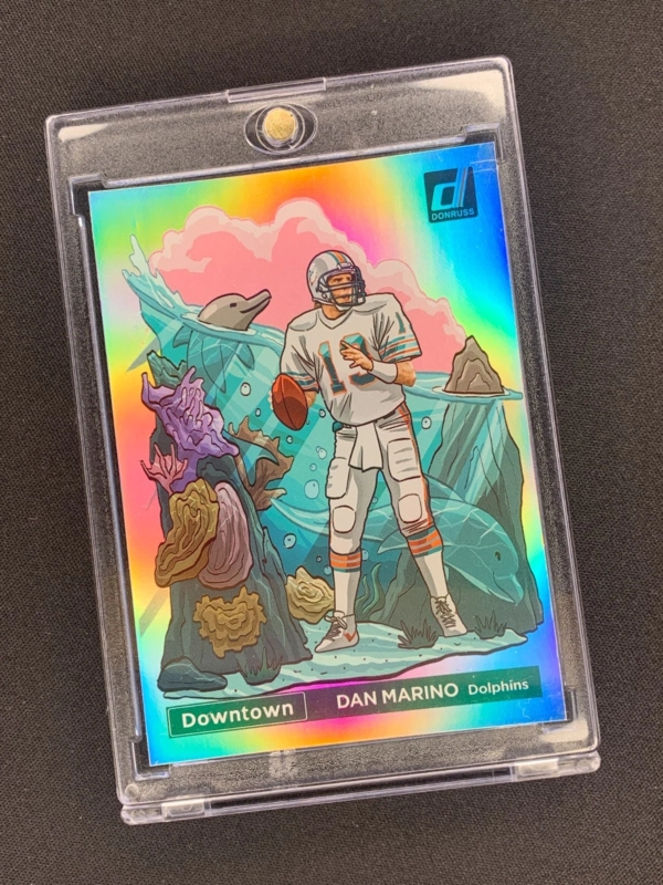 2023 Panini Donruss Downtown Dan Marino #D-8 Dolphins