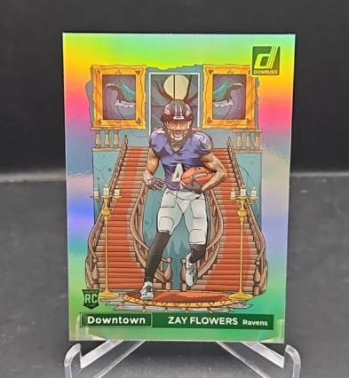 2023 Panini Donruss - Downtown! Zay Flowers #D-17 (RC)