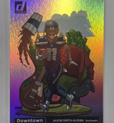 2023 Panini Donruss - Downtown! Jaxon Smith-Njigba #D-15 (RC) Seattle Seahawks