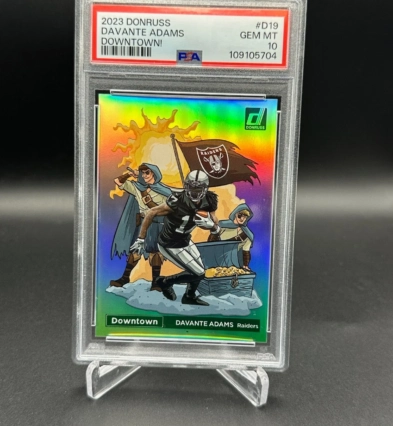 2023 Panini Donruss - Davante Adams - Downtown! PSA GEM MT 10 #D-19