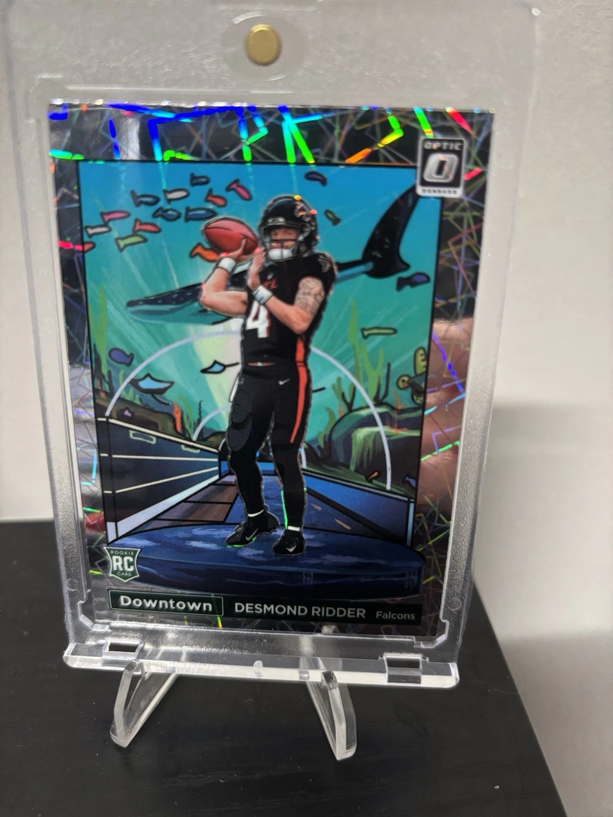 2022 Panini Donruss Optic Downtown Desmond Ridder #DT-DR (RC)