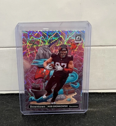 2022 Panini Donruss Optic - Downtown #DT-RG Rob Gronkowski Tampa Bay Buccaneers