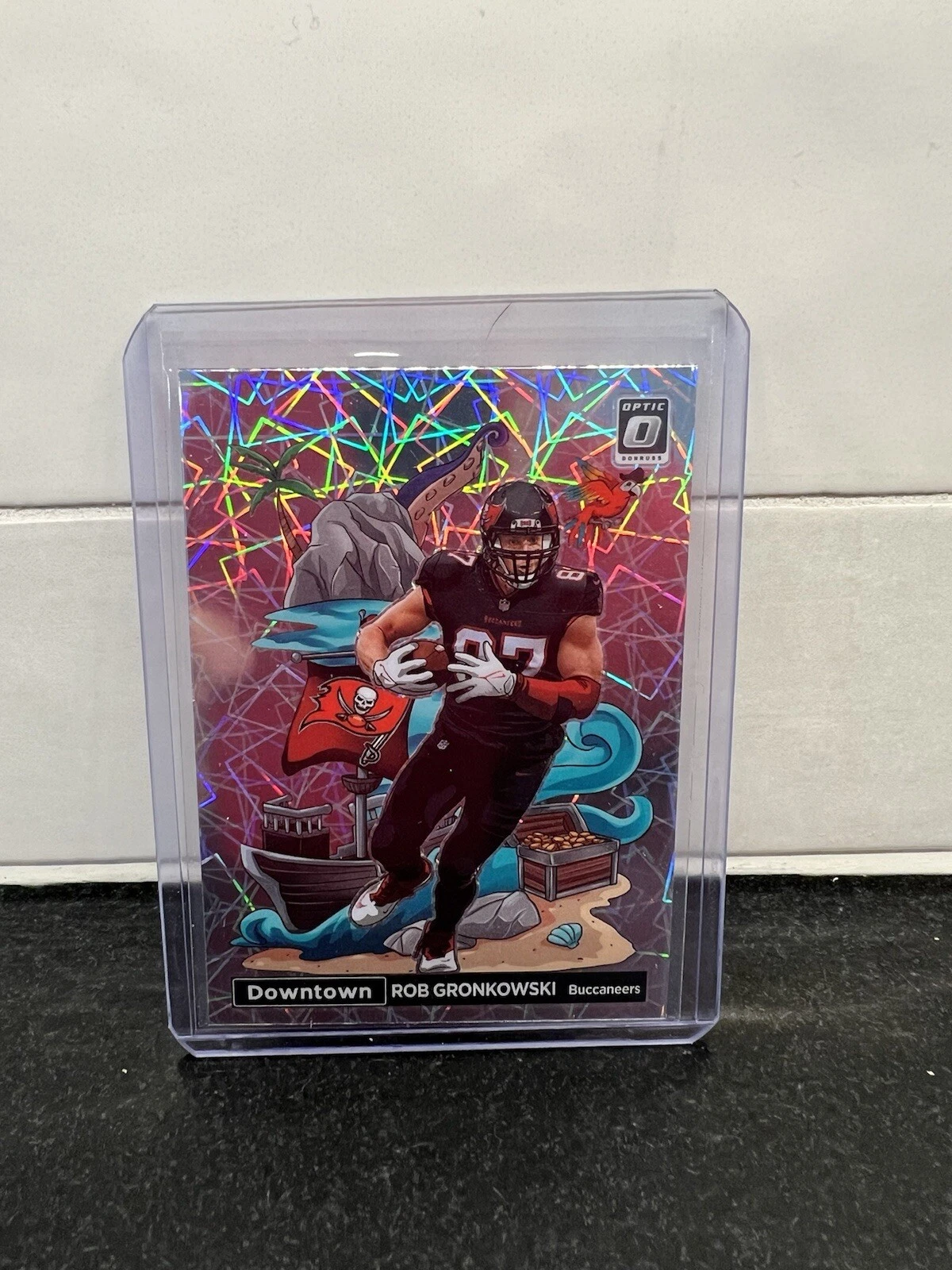 2022 Panini Donruss Optic - Downtown #DT-RG Rob Gronkowski Tampa Bay Buccaneers