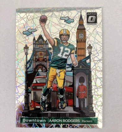 2023 PANINI DONRUSS OPTIC INTERNATIONAL DOWNTOWN #4 AARON RODGERS