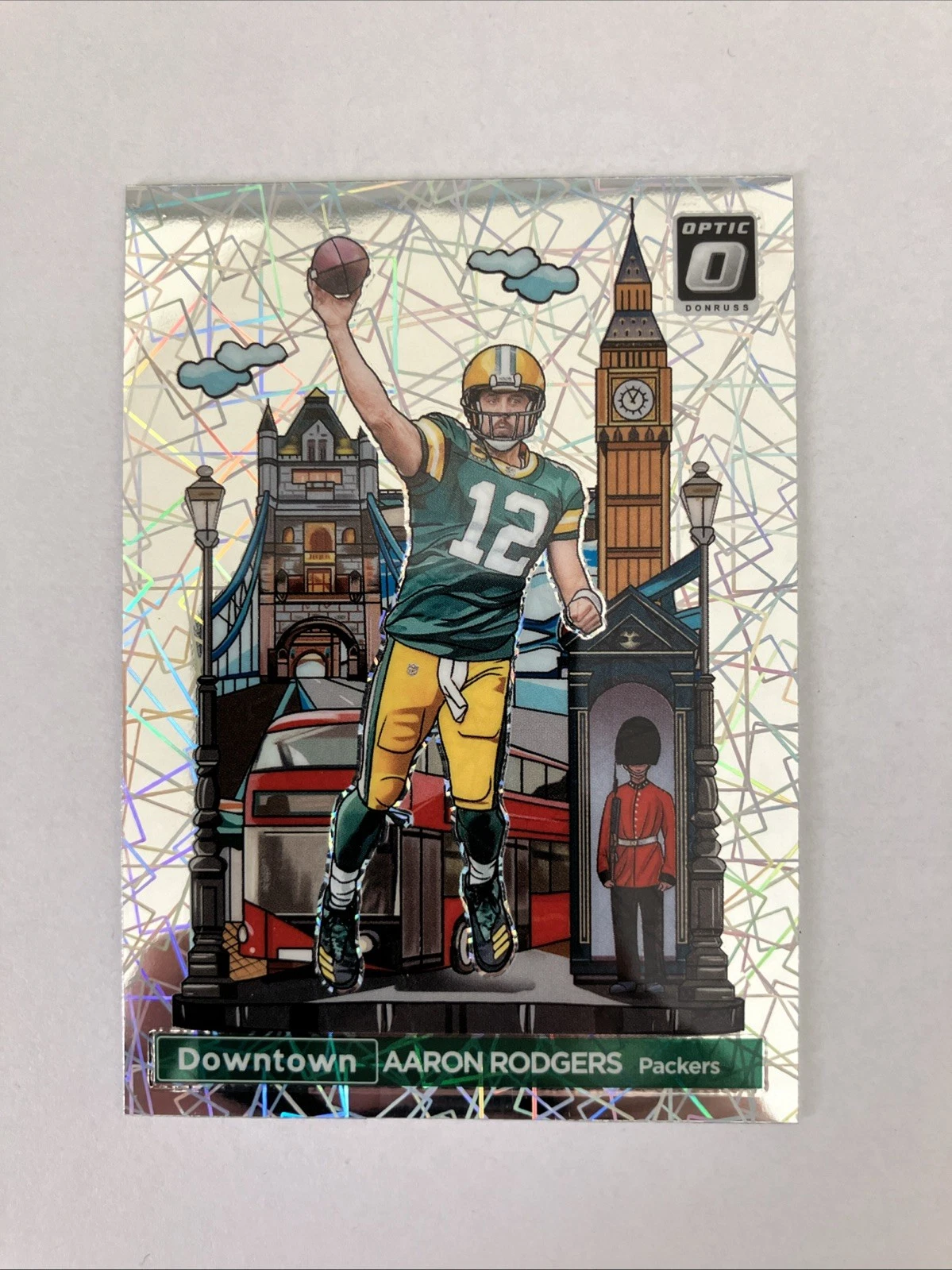 2023 PANINI DONRUSS OPTIC INTERNATIONAL DOWNTOWN #4 AARON RODGERS