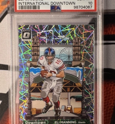 2023 Donruss Optic ELI MANNING #1 International Downtown - PSA 10 GEM MINT