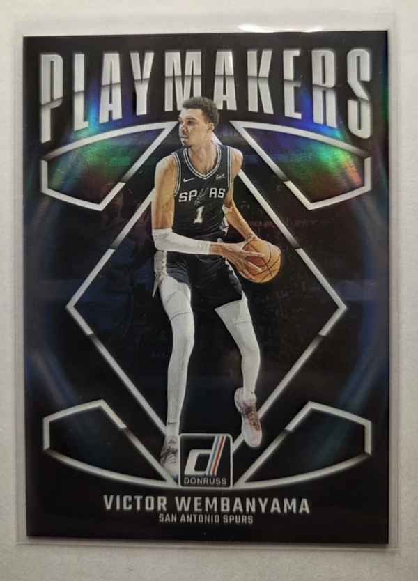 2024-25 Panini Donruss- Victor Wembanyama #11 - Playmakers