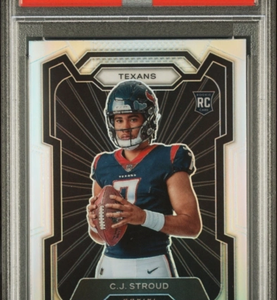 2023-24 Panini Silver Prizm #302 CJ Stroud Texans RC Rookie Variation PSA 10