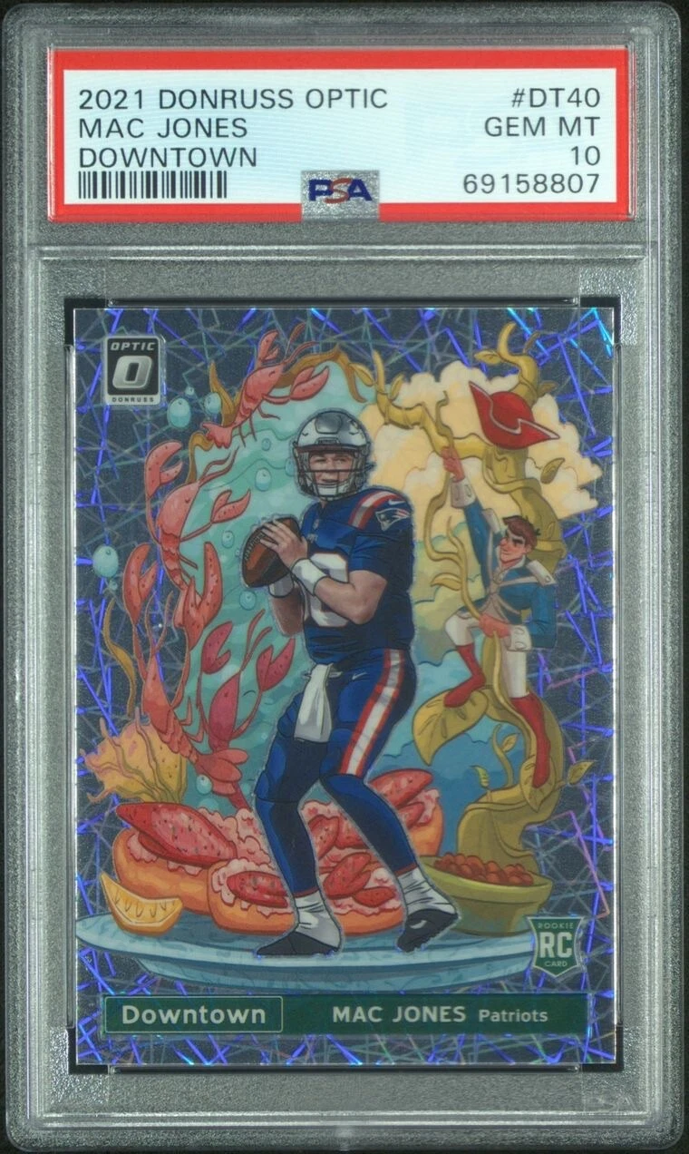2021 Donruss Optic - MAC JONES - DOWNTOWN - PSA 10