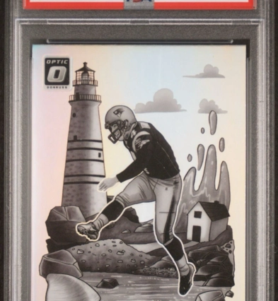 2024 Panini Donruss Optic Downtown Legends Adam Vinateri PSA 10 Patriots