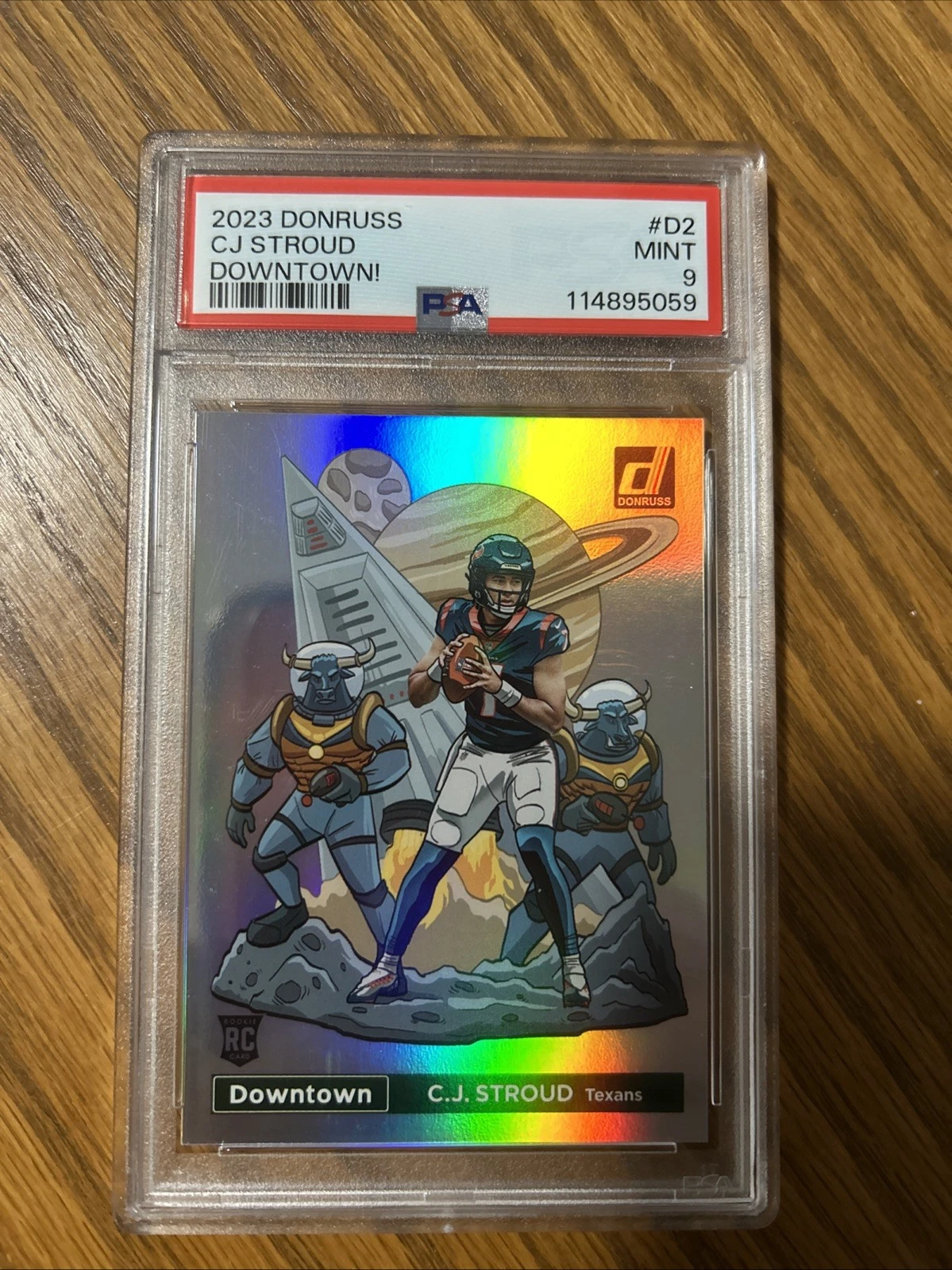 2023 Panini Donruss - Downtown! C.J. Stroud #D-2 (RC)