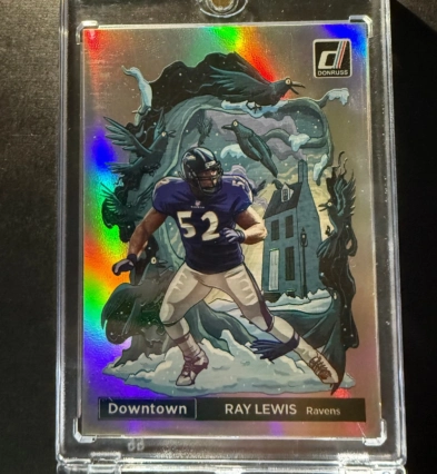 2022 Panini Donruss Ray Lewis Downtown