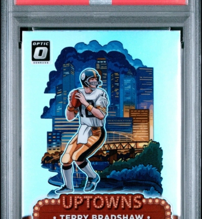 2024 PANINI DONRUSS OPTIC UPTOWNS #25 TERRY BRADSHAW PSA 10