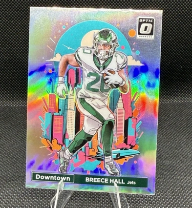 2024 Panini Donruss Optic - Downtown! Breece Hall #22
