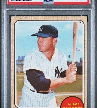 1968 TOPPS MICKEY MANTLE #280 PSA VG-EX 4
