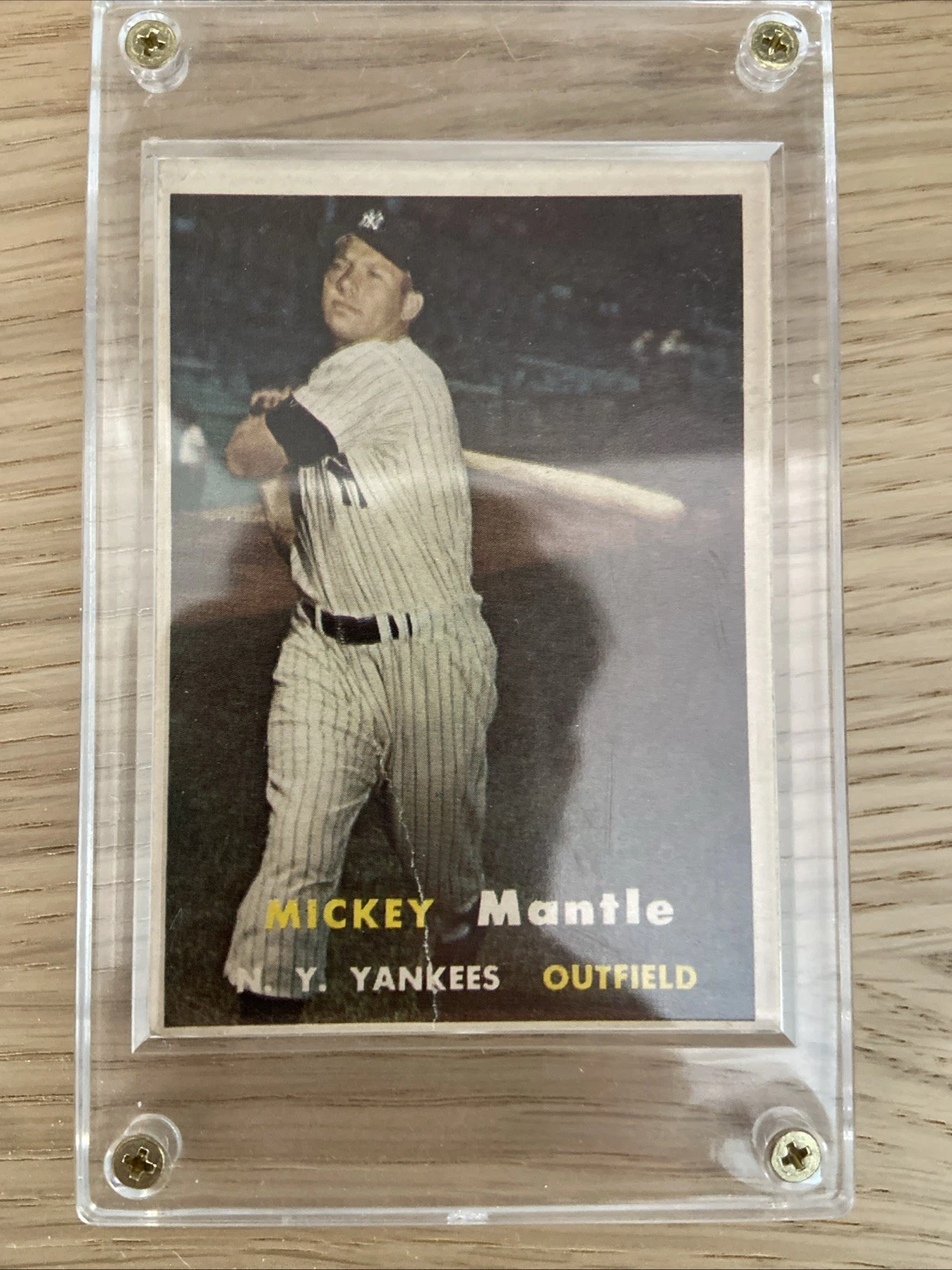 1957 Topps - Mickey Mantle #95