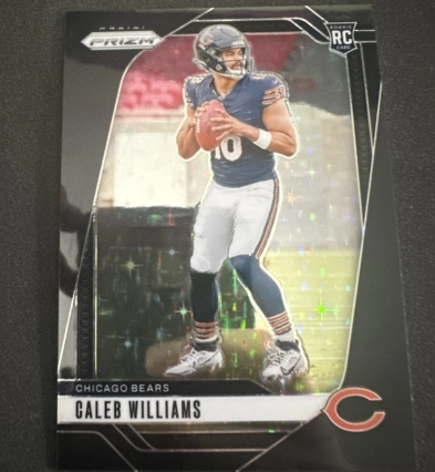 2024 Panini Prizm Caleb Williams RC Black Stars 1/1