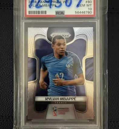 2018 Panini Prizm World Cup - #80 Kylian Mbappe