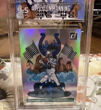 2021 Panini Donruss Downtown! Peyton Manning #DT-18