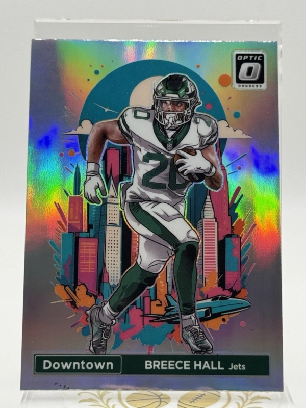 2024 Panini Donruss Optic - Downtown! Breece Hall #22
