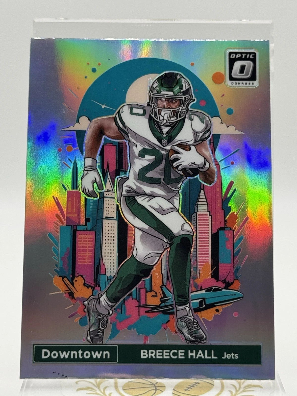 2024 Panini Donruss Optic - Downtown! Breece Hall #22