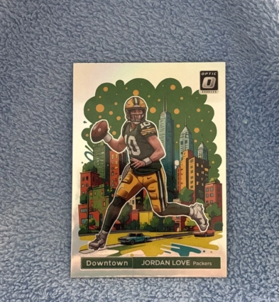 2024 Panini Donruss Optic - Downtown! Jordan Love #5 Read