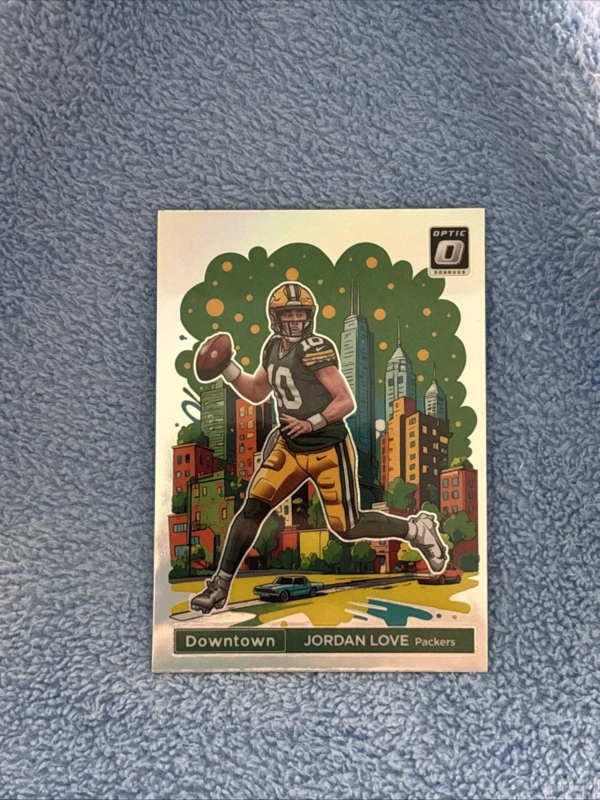 2024 Panini Donruss Optic - Downtown! Jordan Love #5 Read