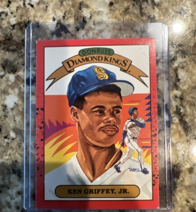 vintage baseball card Ken Griffey Jr
