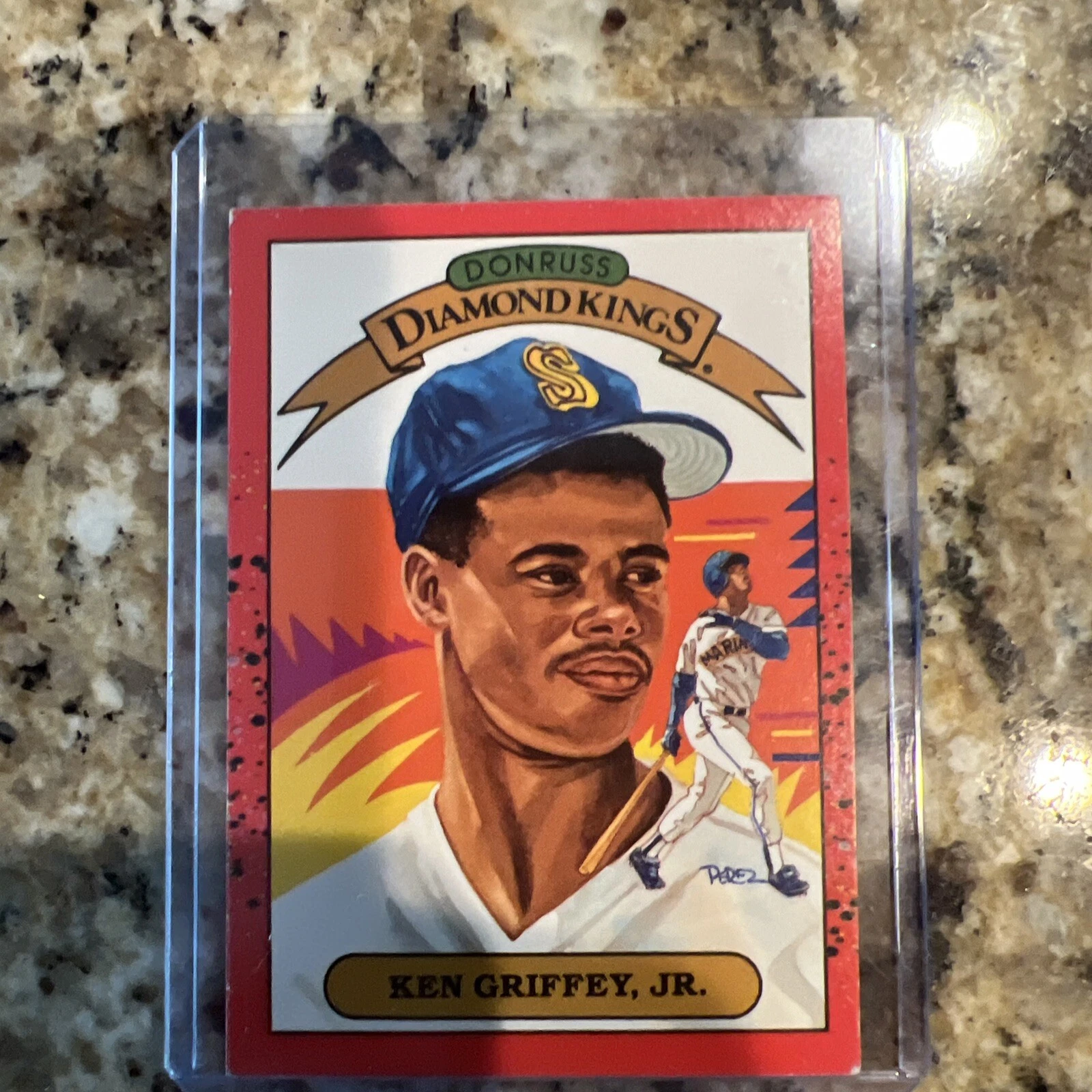 vintage baseball card Ken Griffey Jr