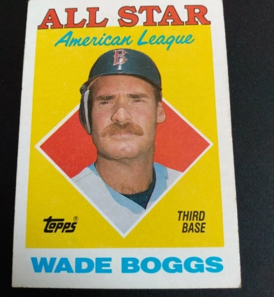 Vintage Baseball Cards Wade Boggs