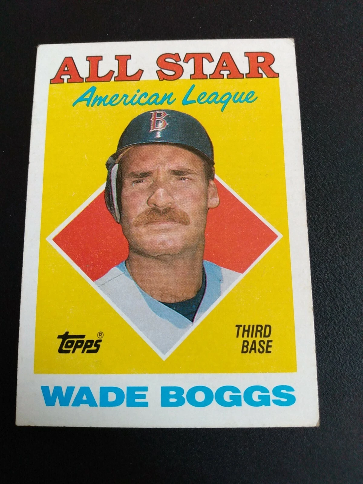 Vintage Baseball Cards Wade Boggs