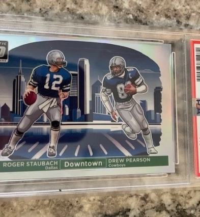 2024 Panini Donruss Optic - Downtown Duos Roger Staubach, Drew Pearson #12