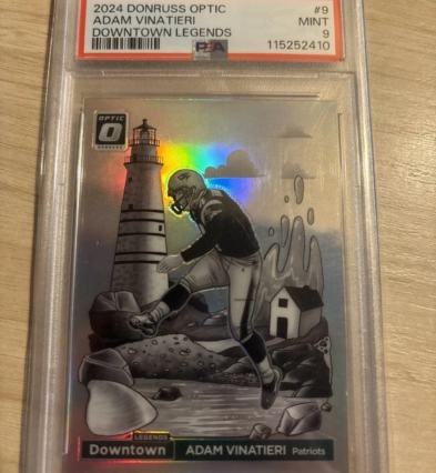 2024 Panini Donruss Optic Downtown Legends Adam Vinatieri PSA 9