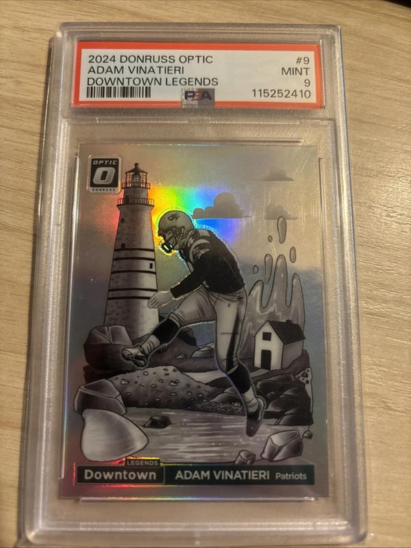 2024 Panini Donruss Optic Downtown Legends Adam Vinatieri PSA 9