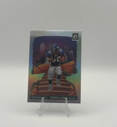 2024 Panini Donruss Optic Terrell Davis DOWNTOWN #24 SSP CASE HIT Denver Broncos