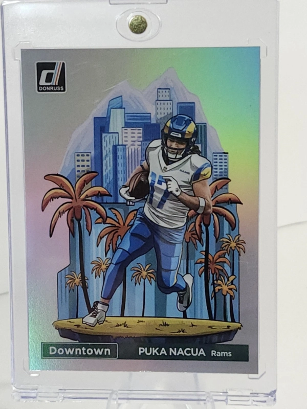 READ! 2024 Panini Donruss - DOWNTOWN! #20 Puka Nacua SSP Regular Size READ!