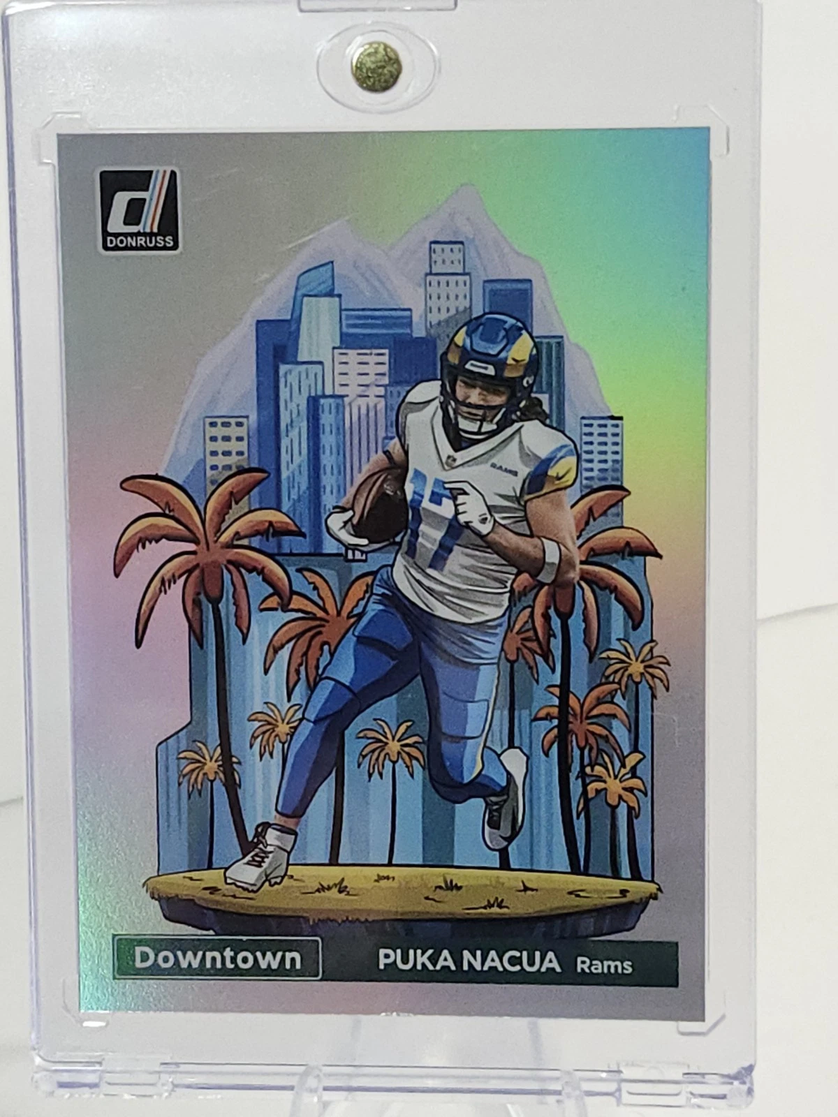 READ! 2024 Panini Donruss - DOWNTOWN! #20 Puka Nacua SSP Regular Size READ!