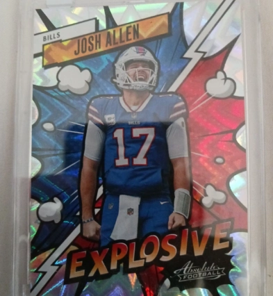 2023 Panini Absolute - Explosive Josh Allen #6