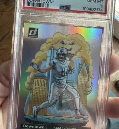 2024 Panini Donruss Optic Downtown Sam LaPorta #6 PSA 10 SSP