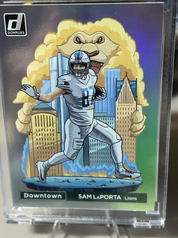 2024 Panini Donruss - Downtown! Sam LaPorta #6 case hit gorgeous card